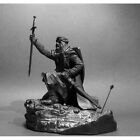 Knight Templar in Holy Land 12th Century 75mm 1/24 Scale Unpainted Tin Figure