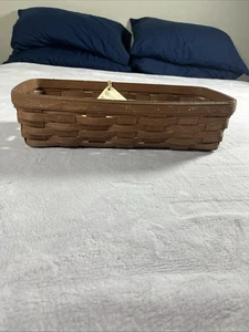 Longaberger Rectangular Bread Basket 2010 - Picture 1 of 14