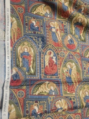 Angel Cathedral Windows~~Christmas Collection~~Woodrow Studio  72 X 45 - Image 1 of 4