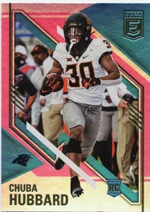 Chuba Hubbard 2021 Panini Donruss Elite PINK #132 (RC) CAROLINA PANTHERS - Picture 1 of 2