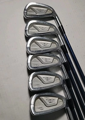 Mizuno T-Zoid Pro/Comp Ez Forged Iron Set 4-9 Grapht R-Flex Shafts Stiff  - Image 1 of 4