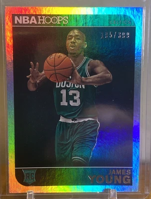 James Young 2014-15 NBA Hoops Silver Rookie #/399, Celtics Foto 1 de 2