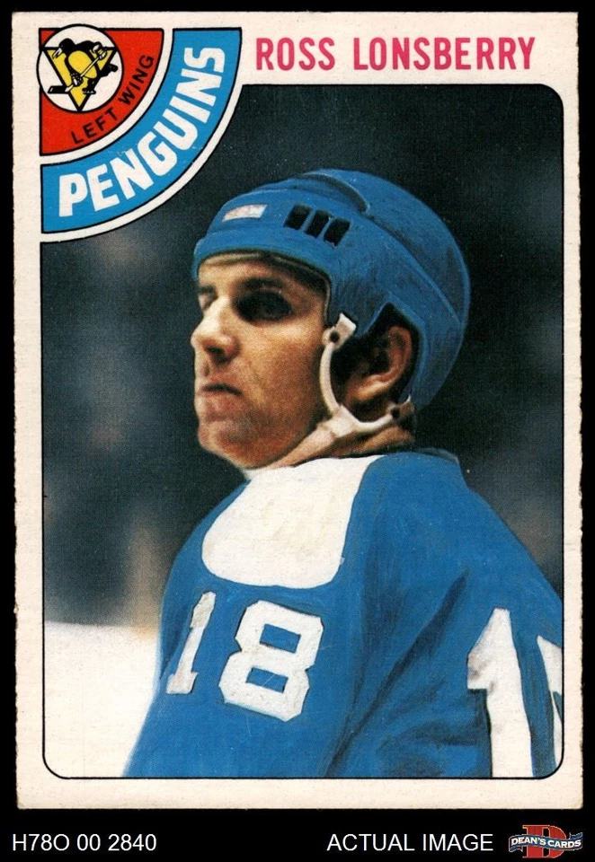 1978 O-Pee-Chee #186 Ross Lonsberry Penguins 5 - EX - Image 1 of 1