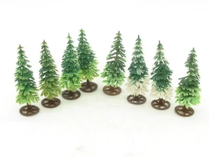 O Gauge lotto di 8 alberi in plastica Impero 5,5" - Foto 1 di 7