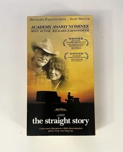 The Straight Story VHS Movie 1999 David Lynch Disney Film Richard Farnsworth - Picture 1 of 7