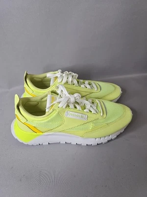 Reebok Classic Legacy Highlighter Yellow Women's Size 11 Sneakers Running Shoes  - Image 1 of 4