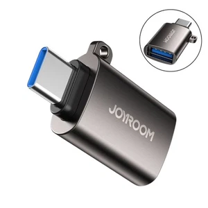 Adaptador Joyroom USB C macho a USB hembra paquete de 1, convertidor tipo C a USB A - Imagen 1 de 12