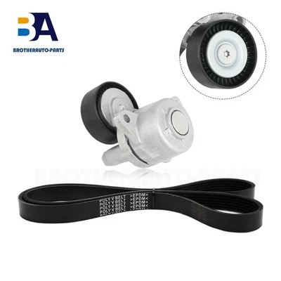 Novo Kit de Componentes de Acionamento por Correia Serpentine para Nissan Rogue Altima 2014-2018 EUA - Imagem 1 de 4