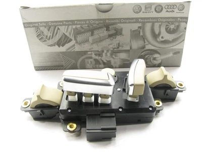 NUEVO Interruptor de ajuste de asiento delantero izquierdo beige OEM para 04-07 Audi A8, 07 S8 4E0959765J Foto 1 de 4