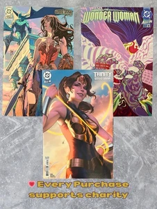 Wonder Woman Lot 2025 Absolute #10 Trinity #2 Variant & Wonder Woman #20 NM - Bild 1 von 7