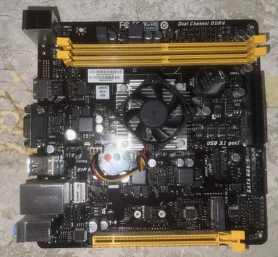 Biostar A10N-8800E VER 6.0 Mini ITX Mainboard + AMD FX-8800P CPU - Bild 1 von 2