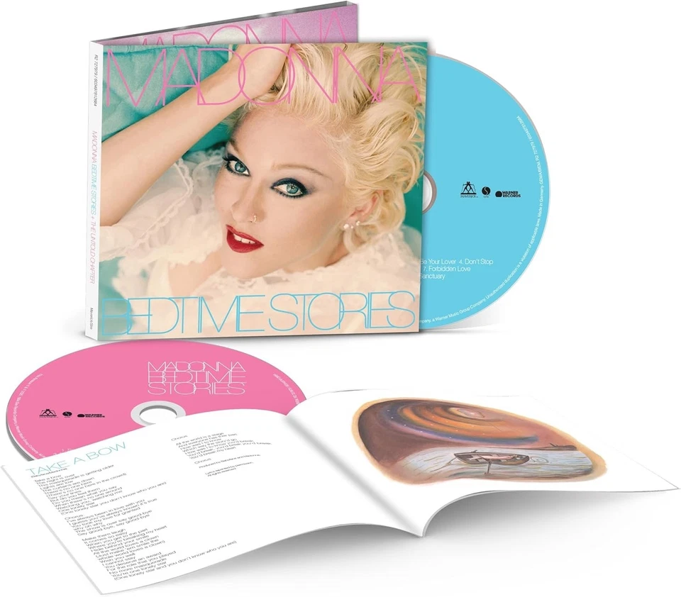 Madonna Bedtime Stories+The Untold Chapter Deluxe Edition 2 CD Japan WPCR-18752 - Image 1 of 2