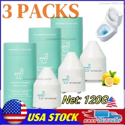 3X Crazy Clean Pro Toilet Bowl Cleaner, Crazy Clean Toilet Cleaner 120g (Sealed) - Image 1 of 4