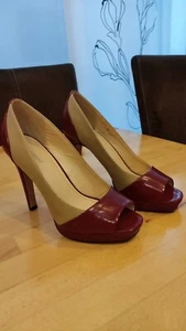 high heels rot beige Gr. 38 - Bild 1 von 4