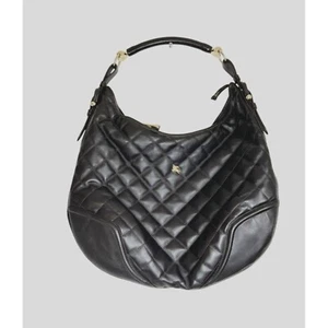 Burberry Hoxton Quilted Leather Hobo Bag in Brown - PreOwned - Picture 1 of 10