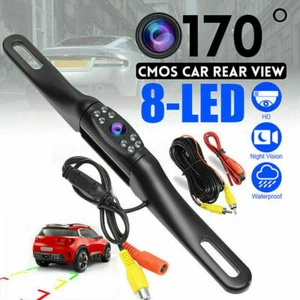 1Set Parking Camera Wide 170° Waterproof Night Vision Car Rear View Reverse Back - Picture 1 of 12