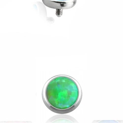 14G 0R 16G хирургическая сталь внутренняя резьба кожный анкер верхний лабрет только верх - Изображение 1 из 4