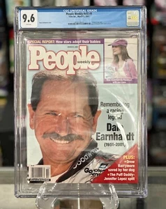 Dale Earnhardt Sr. People Weekly #v55 #9 March 2001 CGC Graded 9.6 Magazine - Picture 1 of 1