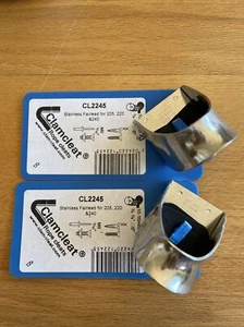 clamcleat CL2245 stainless fairlead Tauklemmen - Bild 1 von 2