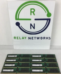 LOT - 8 Micron MTA36ASF4G72PZ-2G6D1SG 32GB 2Rx4 PC4-2666V-RB2-11 Server Mem DDR4 - Afbeelding 1 van 3