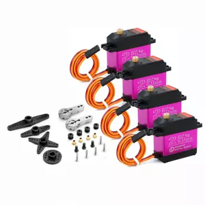 4x 25kg Digital Servo Full Metal Gear Servoarm Mit Hohem Drehmoment Für Rc Car - Bild 1 von 7