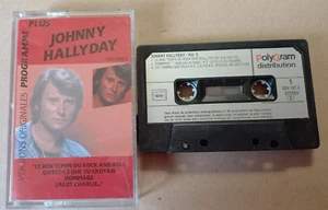 cassette audio johnny hallyday programme plus vol 5 rouge foncé 824 127-4 - Picture 1 of 2
