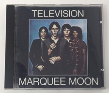TELEVISION “Marquee Moon” CD Used 1989 Tom Verlaine Elektra 70s New Wave Rock