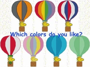 CROSS STITCH+ CRAFT PATTERN Woodstock Bird Hot Air Balloon You Choose Colors - Picture 1 of 1