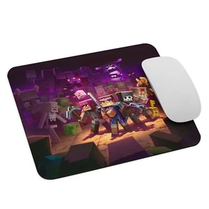 MINECRAFT - Tappetino per mouse Minecraft Dungeons - Tappetino per mouse NUOVO 9,5" x 7,75" antiscivolo - Foto 1 di 4