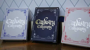 Baraja de cartas Cardistry X Caligrafía Lámina Dorada Edición Limitada Nueva - Imagen 1 de 6