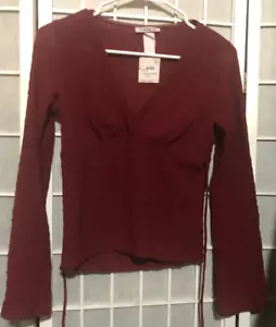 Womens/Junior LOVE SOUP Blouse Long Sleeve - Picture 1 of 8