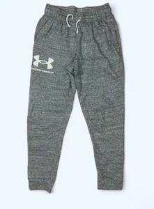 UA Under Armour Mens Sportstyle Terry Gray Jogger Pants Size Medium 1361642-112 - Picture 1 of 5