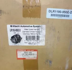 Neu Hitachi Lichtmaschine, Wassergekühlt LR1190-950E-D Audi A8 RS7 S6 S7 S8 - Picture 1 of 1