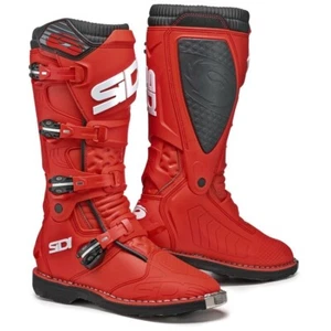 Sidi X-Power MX Motocross Boots Red / Red - Men's 11.7 US / 46 EU - Picture 1 of 2