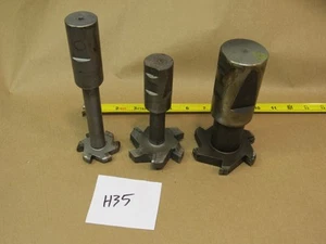 3 Stück Wendeschneidplatte T-Nutenfräser 2,25" 3" 3,5" Außendurchmesser 3/8" 5/8" 3/4" Hartmetall - Bild 1 von 7