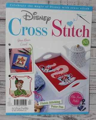 DISNEY HACHETTE cross stitch magazine ISSUE 83 please read description - Image 1 of 4