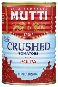 Mutti Crushed Tomatoes Polpa 14 oz. | 6 Pack | Italy’s #1 Brand of Tomatoes |... - Picture 1 of 4