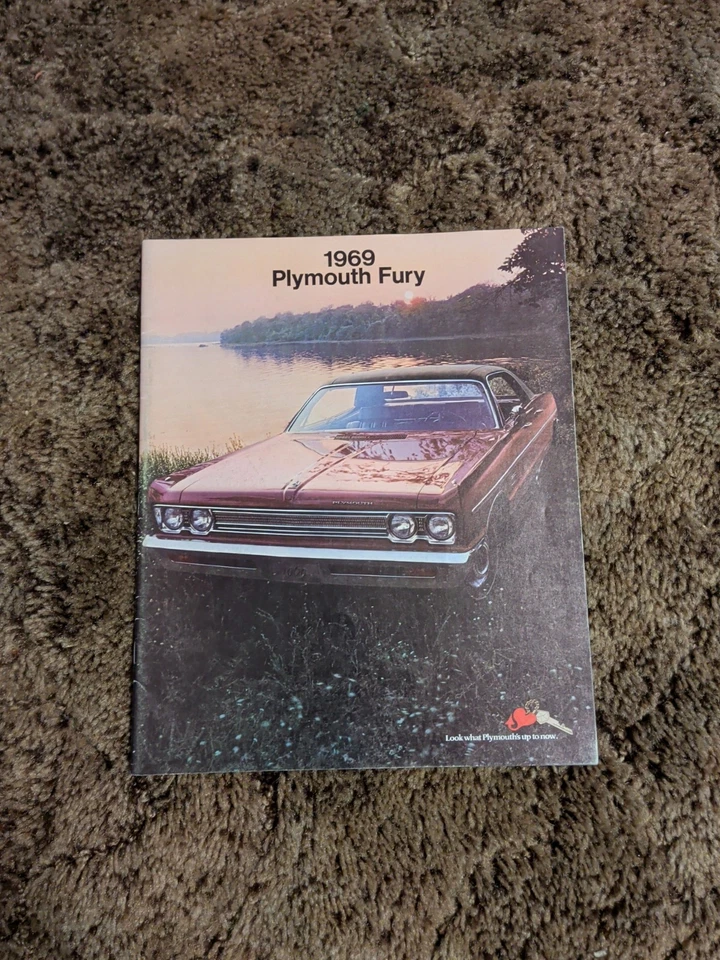 Folleto Plymouth Fury 1969 nuevo de Lote Antiguo Mopar Foto 1 de 4