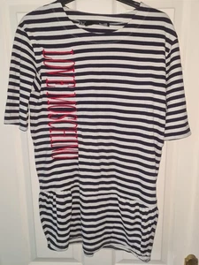 Love Moschino Women's Size UK 10 Designer Oversize T-Shirt Dress - Picture 1 of 7