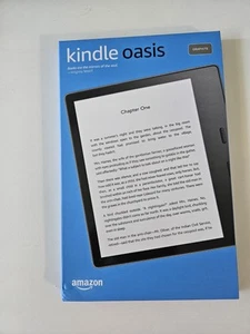 DENTED BOX Amazon Kindle Oasis (10th Gen) 32GB, Wi-Fi, Gray **See Description** - Picture 1 of 4
