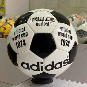 Adidas Telstar Fußball FIFA WM 1974 Deutschland Fußball Ball Größe-5 - Bild 1 von 10