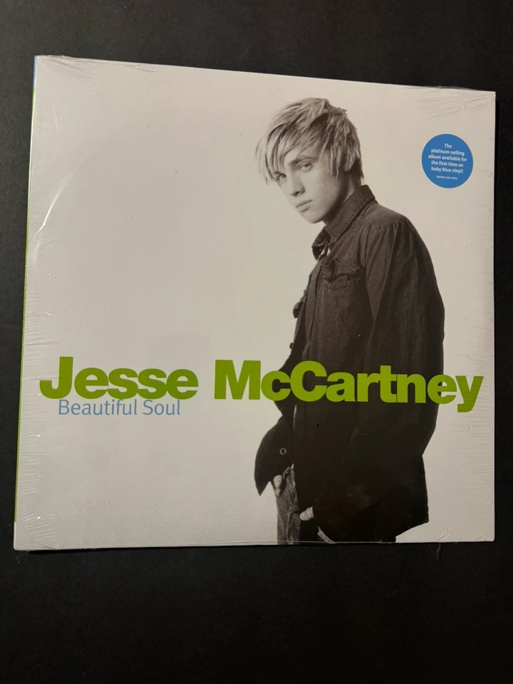 JESSE McCARTNEY Beautiful Soul NEW BABY BLUE VINYL W/HYPE STICKER  Foto 1 de 2