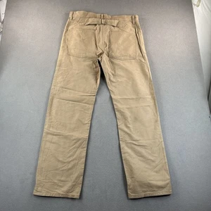 Pantalones de empresa sobresalientes para hombre grandes caqui ropa de trabajo utilitaria algodón hechos en Corea - Imagen 1 de 21