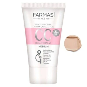 FARMASI - MAKE UP- SKIN PERFECTING CC CREAM MEDIUM 03 (9 in 1) 2x25ML - Picture 1 of 7
