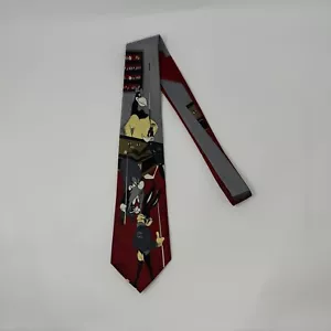 Vintage Looney Tunes Mercedes Handmade High Fashion Knecktie Yosemite Sam Eagle - Picture 1 of 8