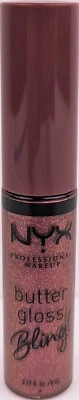 NYX Butter Gloss Bling! In 07 Big Spender Shimmer Lip Gloss 8ml Full Size Sealed - Image 1 of 2