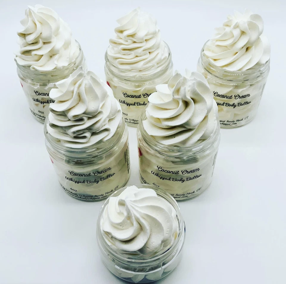 CHOOSE YOUR SCENT - HANDMADE WHIPPED BODY BUTTER - NON GREASY FORMULA - 4/8/16oz - Image 1 of 1
