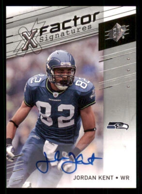 2009 SPx X-Factor AUTO #XJK Jordan Kent - Image 1 of 2