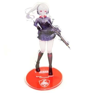Figura de acrílico KChan 7" de alto doble cara táctica anime chica - Imagen 1 de 10