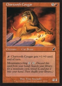 4X CHARTOOTH COUGAR RED SCOURGE MTG MAGIC NM X4 (yourdeckbuilder) - Picture 1 of 1